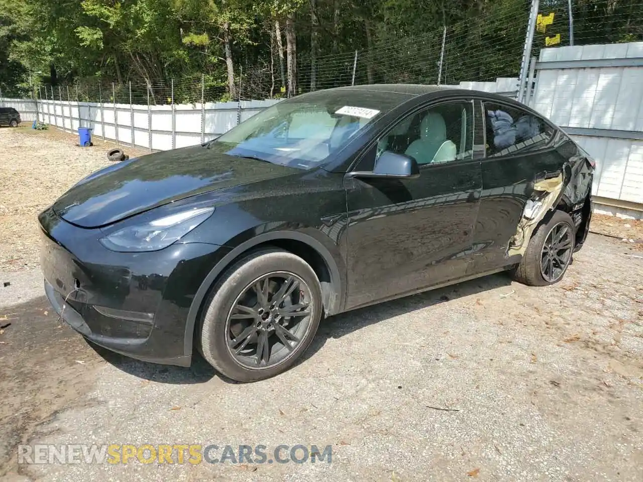 1 Photograph of a damaged car 7SAYGDEE2PF799661 TESLA MODEL Y 2023