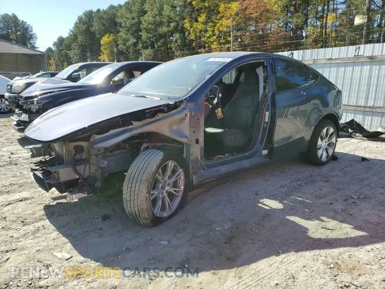 1 Photograph of a damaged car 7SAYGDEE2PF799840 TESLA MODEL Y 2023