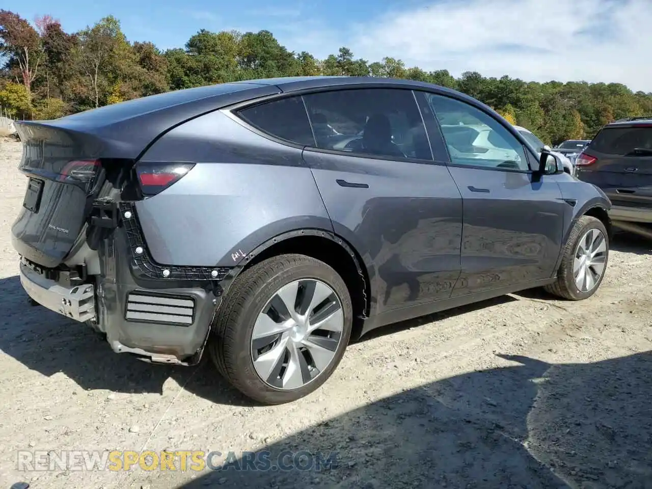 3 Photograph of a damaged car 7SAYGDEE2PF799840 TESLA MODEL Y 2023