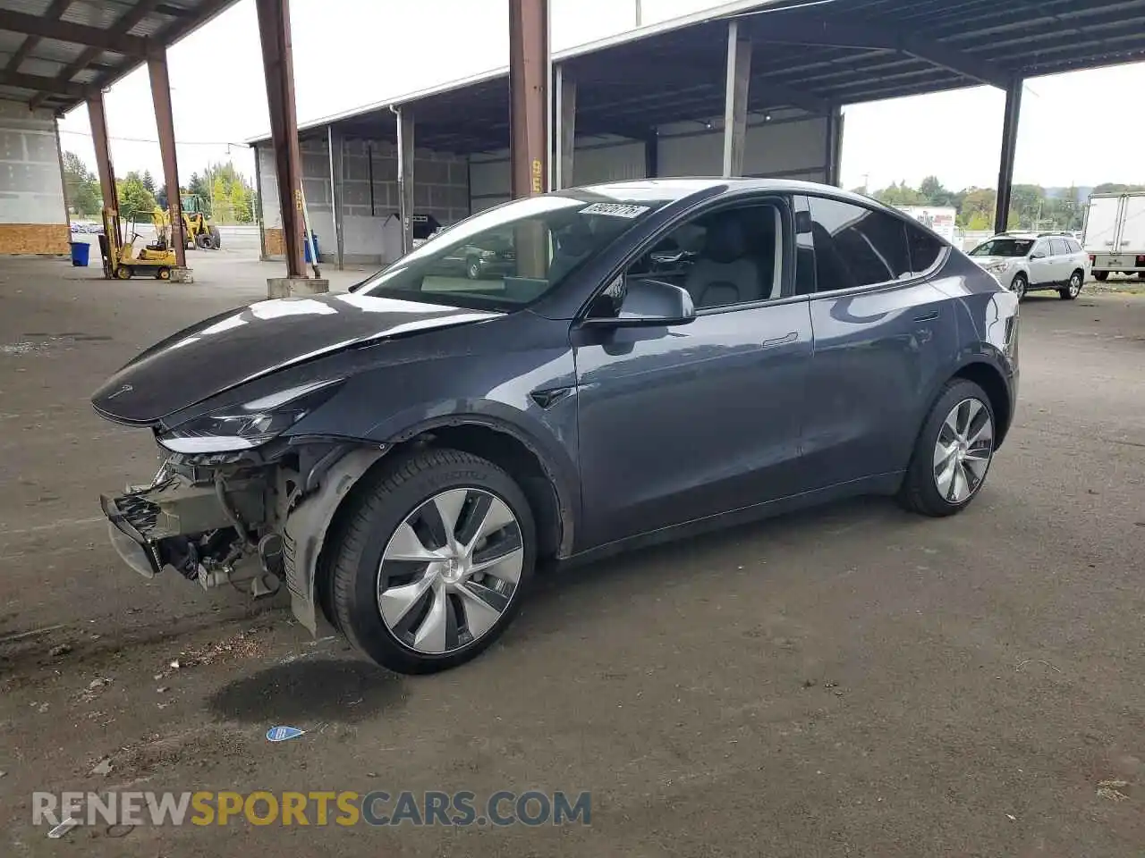 1 Photograph of a damaged car 7SAYGDEE2PF832514 TESLA MODEL Y 2023
