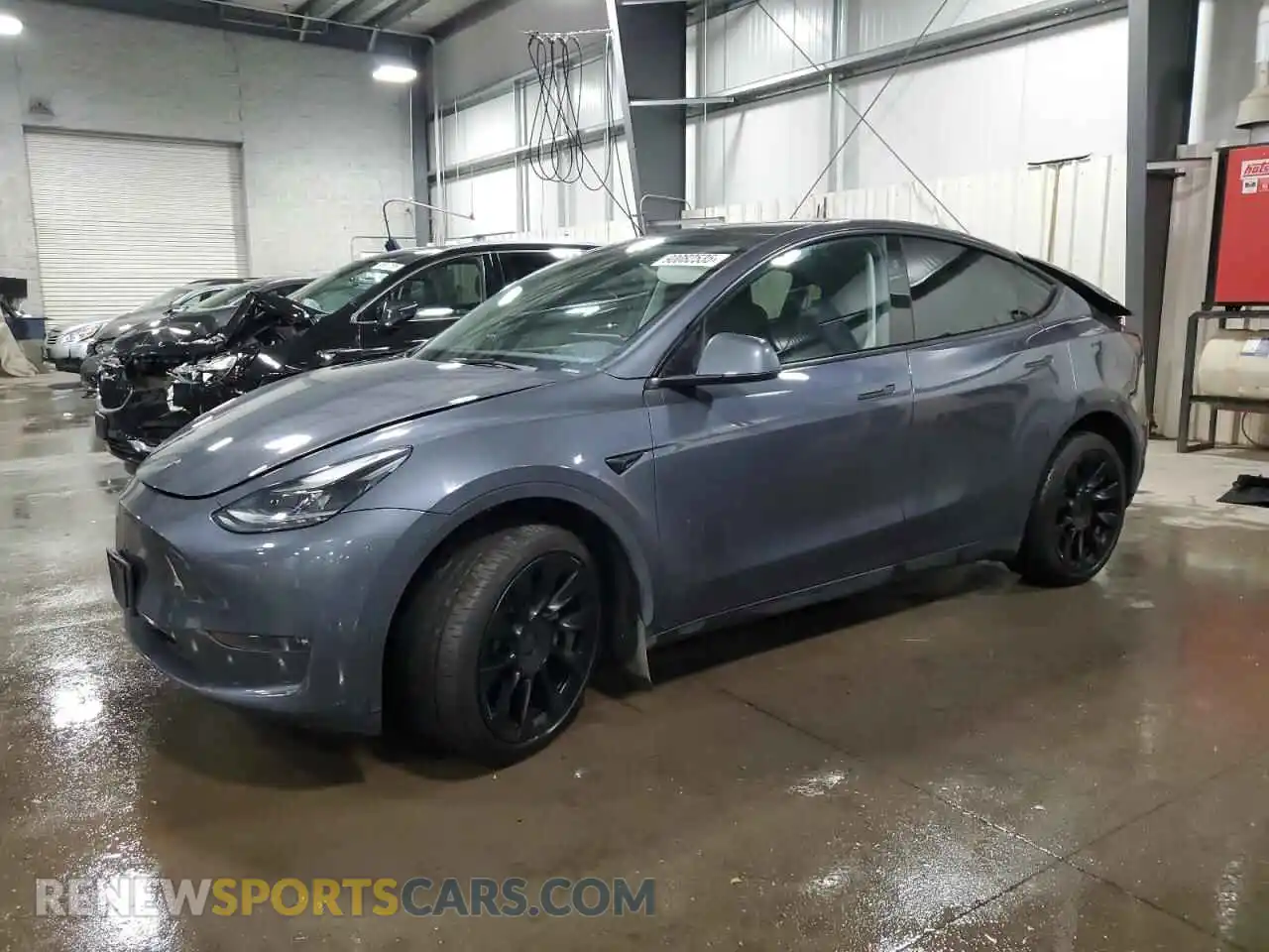 1 Photograph of a damaged car 7SAYGDEE2PF840709 TESLA MODEL Y 2023