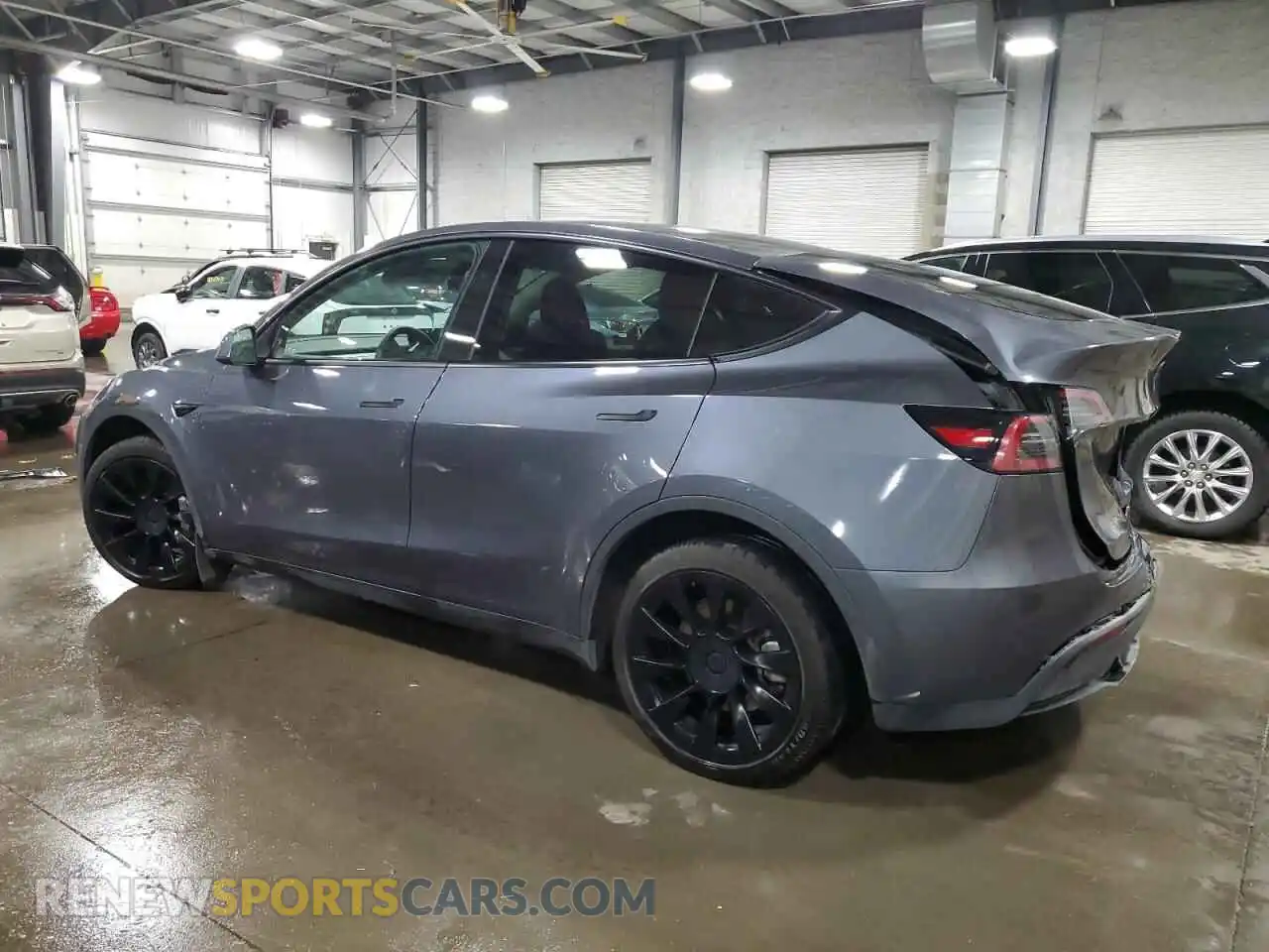 2 Photograph of a damaged car 7SAYGDEE2PF840709 TESLA MODEL Y 2023