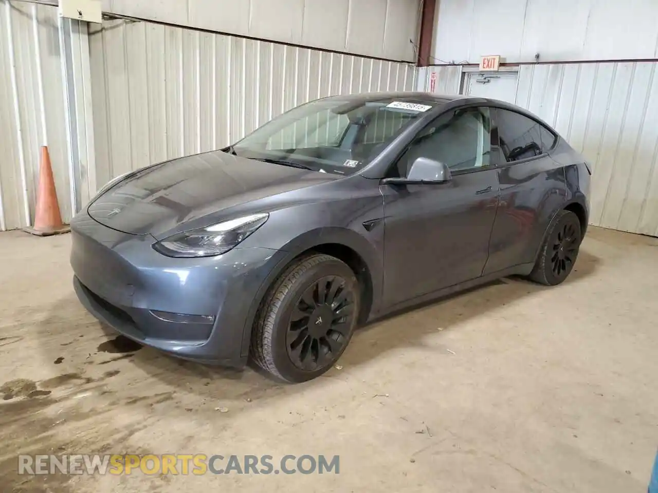 1 Фотография поврежденного автомобиля 7SAYGDEE2PF853282 TESLA MODEL Y 2023