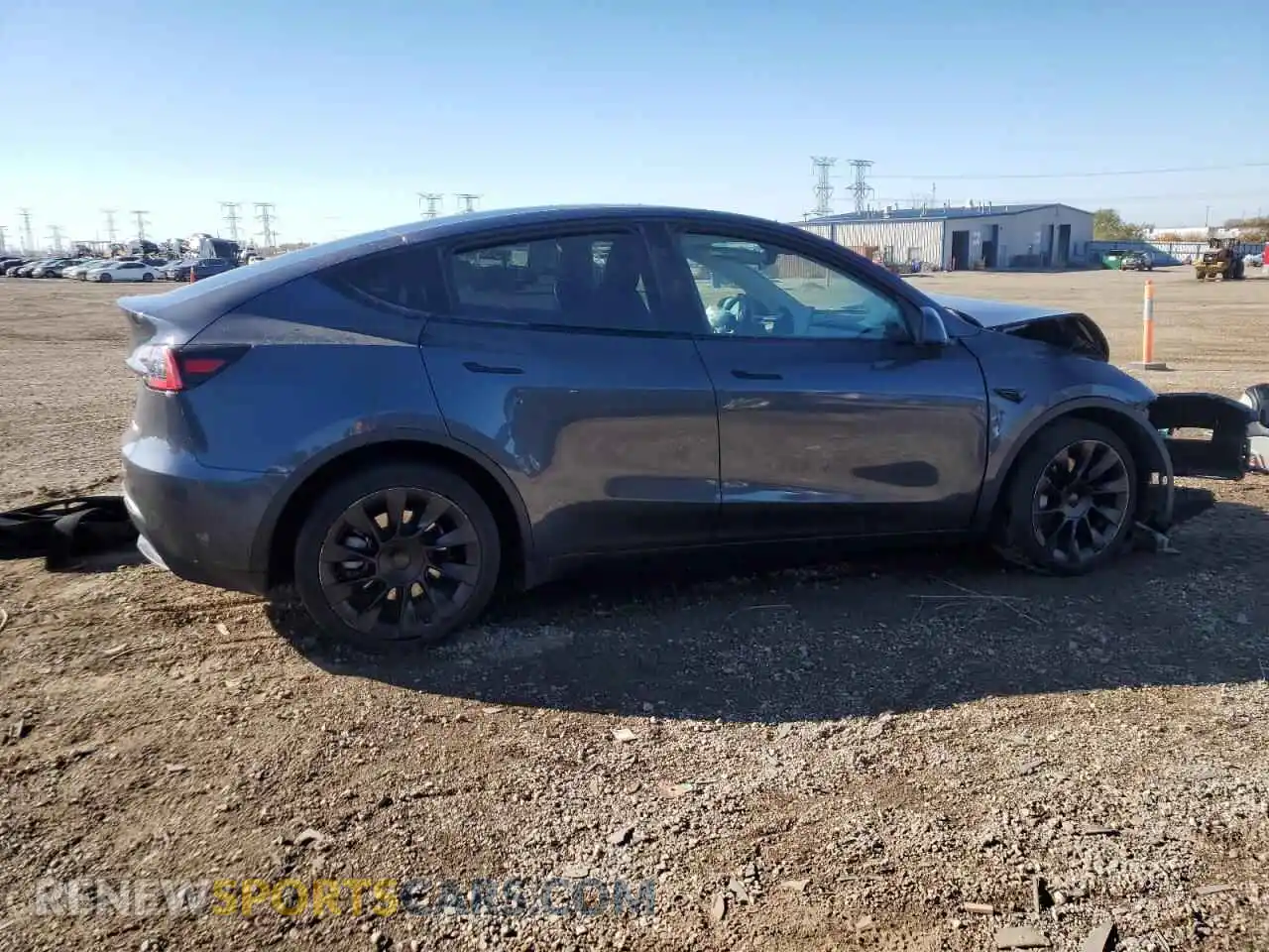 3 Photograph of a damaged car 7SAYGDEE2PF858076 TESLA MODEL Y 2023