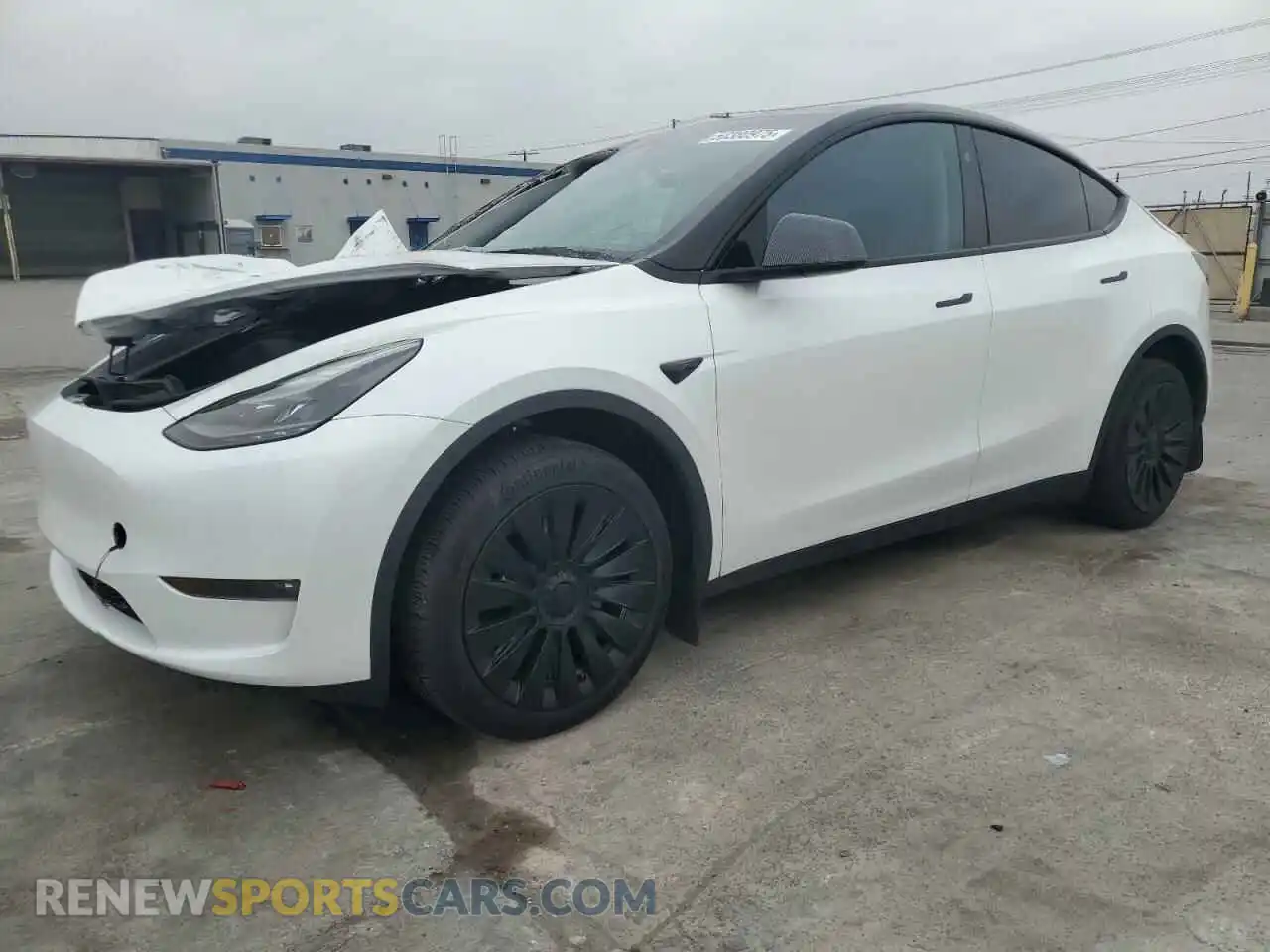 1 Photograph of a damaged car 7SAYGDEE2PF860135 TESLA MODEL Y 2023