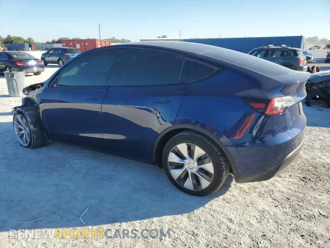 2 Photograph of a damaged car 7SAYGDEE2PF888520 TESLA MODEL Y 2023