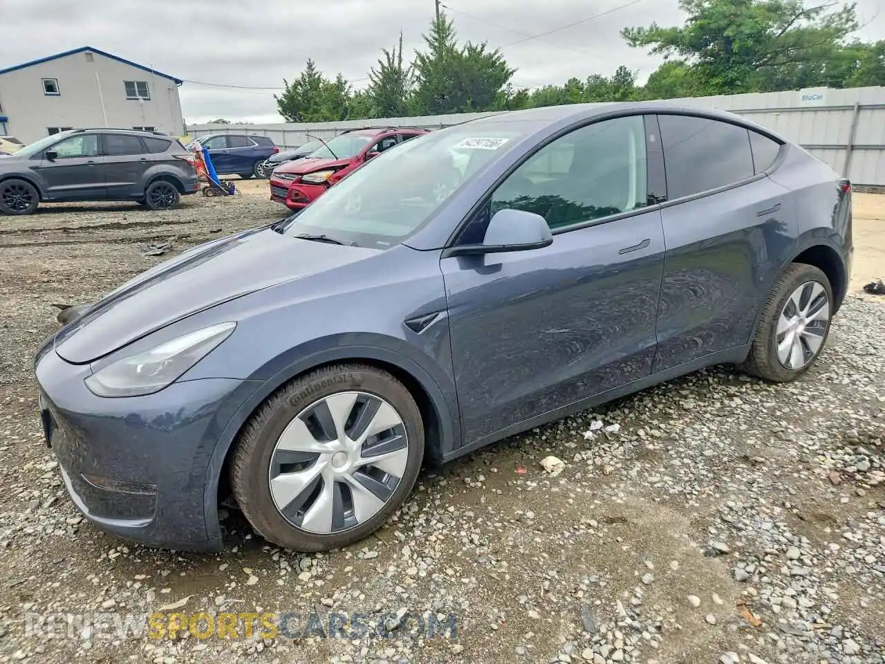 1 Photograph of a damaged car 7SAYGDEE2PF892258 TESLA MODEL Y 2023