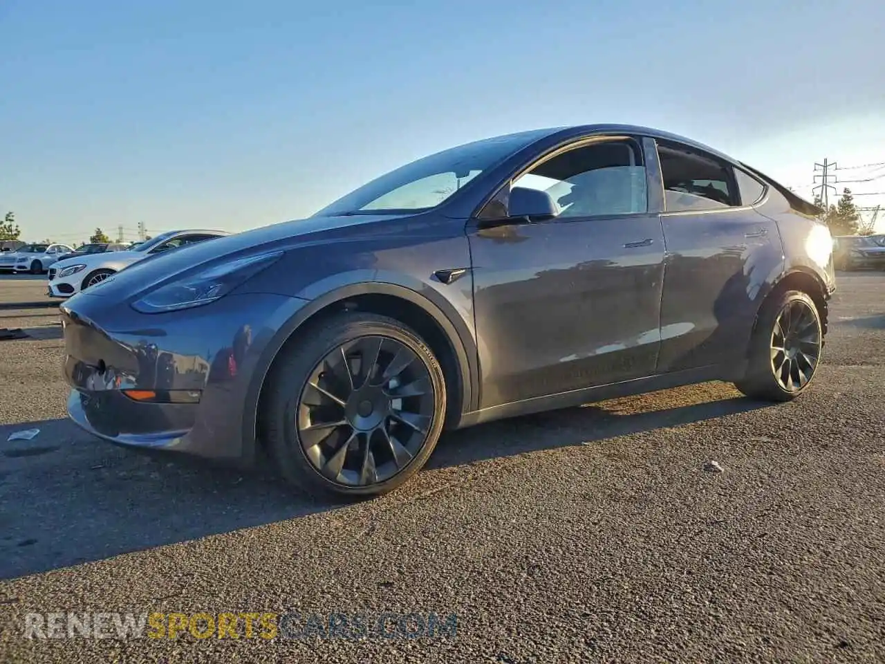 1 Photograph of a damaged car 7SAYGDEE2PF913822 TESLA MODEL Y 2023
