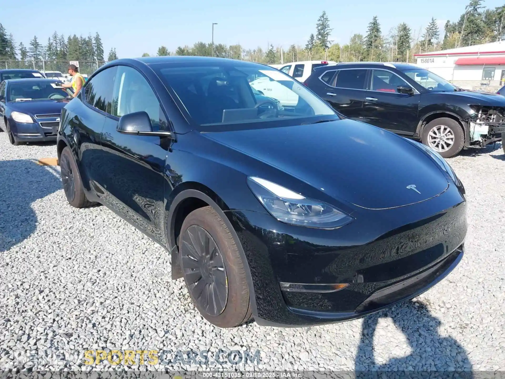 1 Photograph of a damaged car 7SAYGDEE2PF921290 TESLA MODEL Y 2023