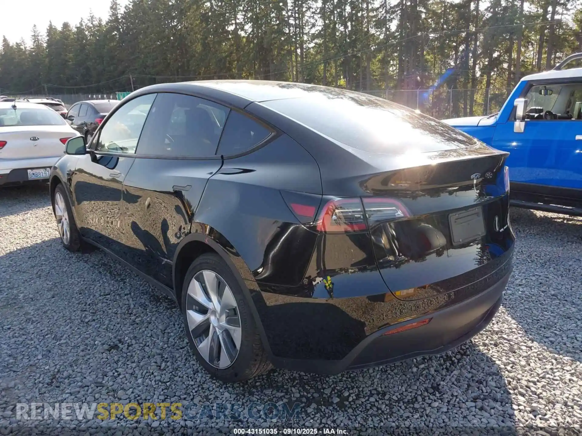 3 Photograph of a damaged car 7SAYGDEE2PF921290 TESLA MODEL Y 2023