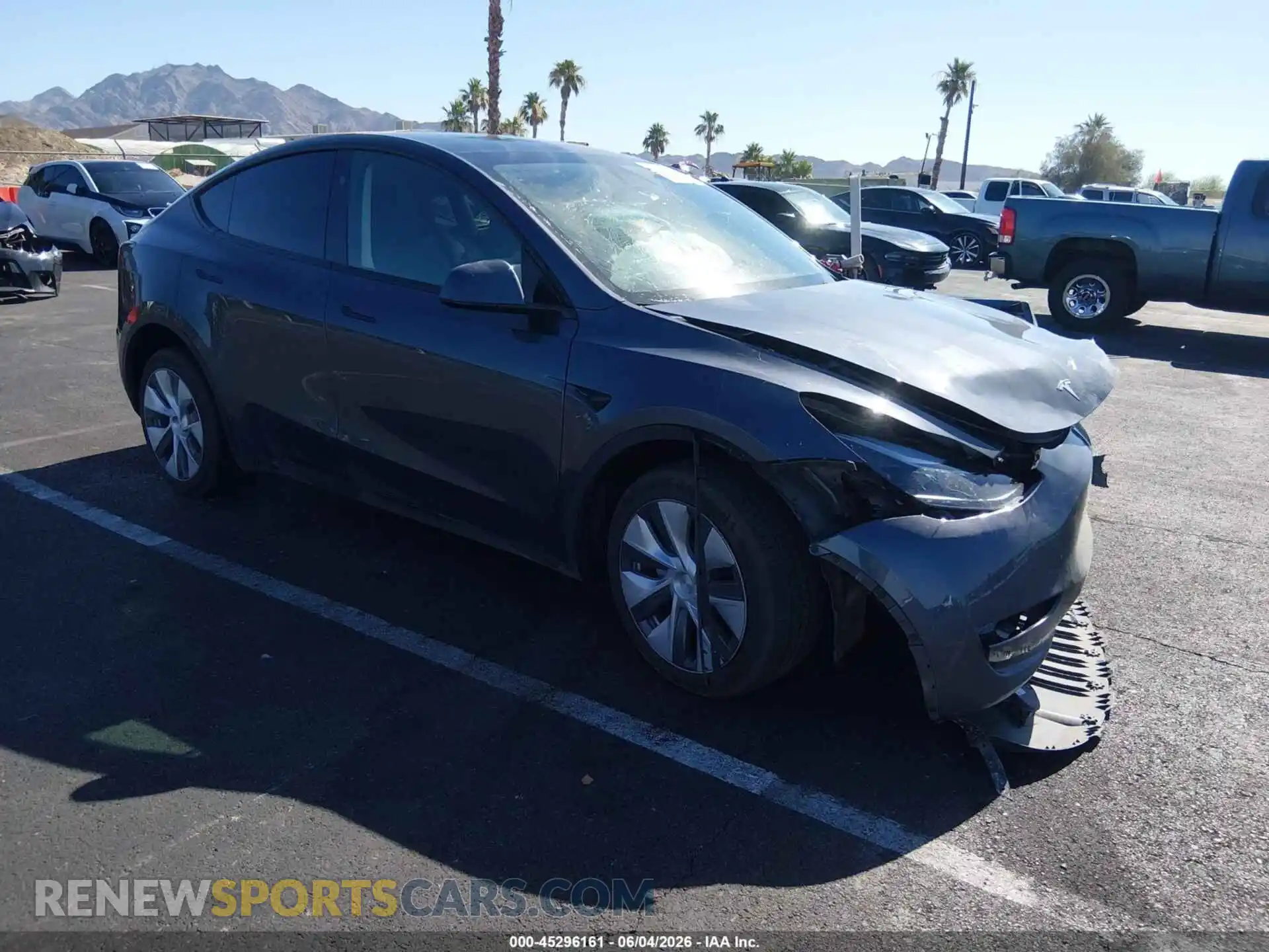 1 Photograph of a damaged car 7SAYGDEE2PF923928 TESLA MODEL Y 2023