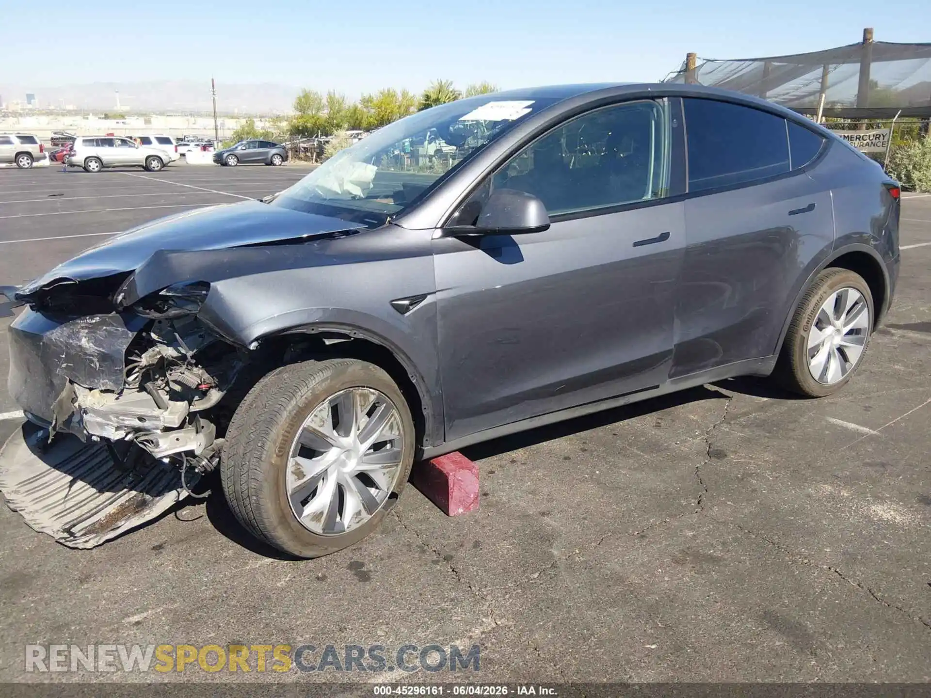 2 Photograph of a damaged car 7SAYGDEE2PF923928 TESLA MODEL Y 2023