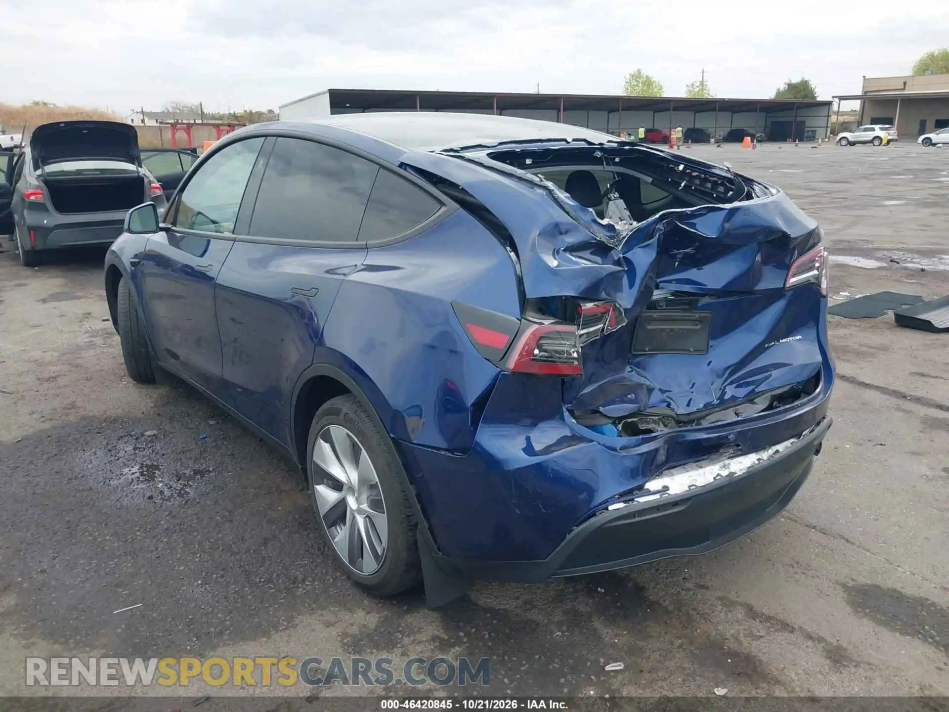 3 Photograph of a damaged car 7SAYGDEE2PF936131 TESLA MODEL Y 2023