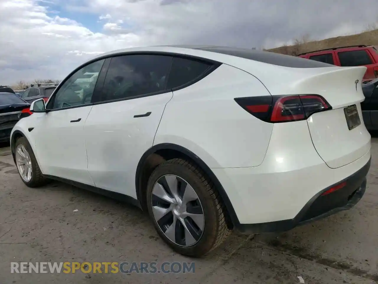 2 Фотография поврежденного автомобиля 7SAYGDEE2PF968626 TESLA MODEL Y 2023