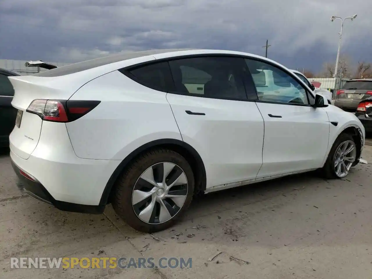 3 Фотография поврежденного автомобиля 7SAYGDEE2PF968626 TESLA MODEL Y 2023