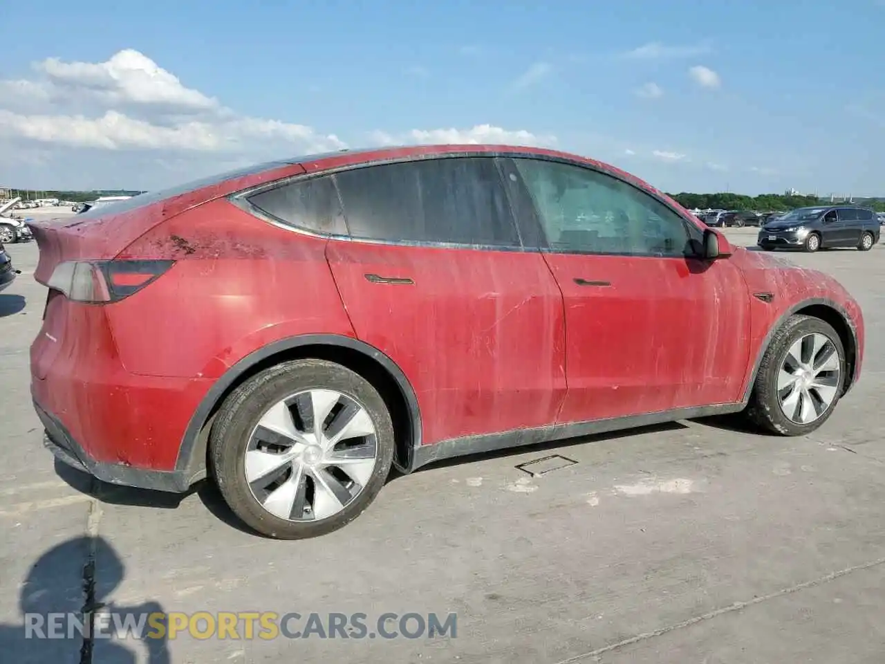 3 Photograph of a damaged car 7SAYGDEE3PA028462 TESLA MODEL Y 2023