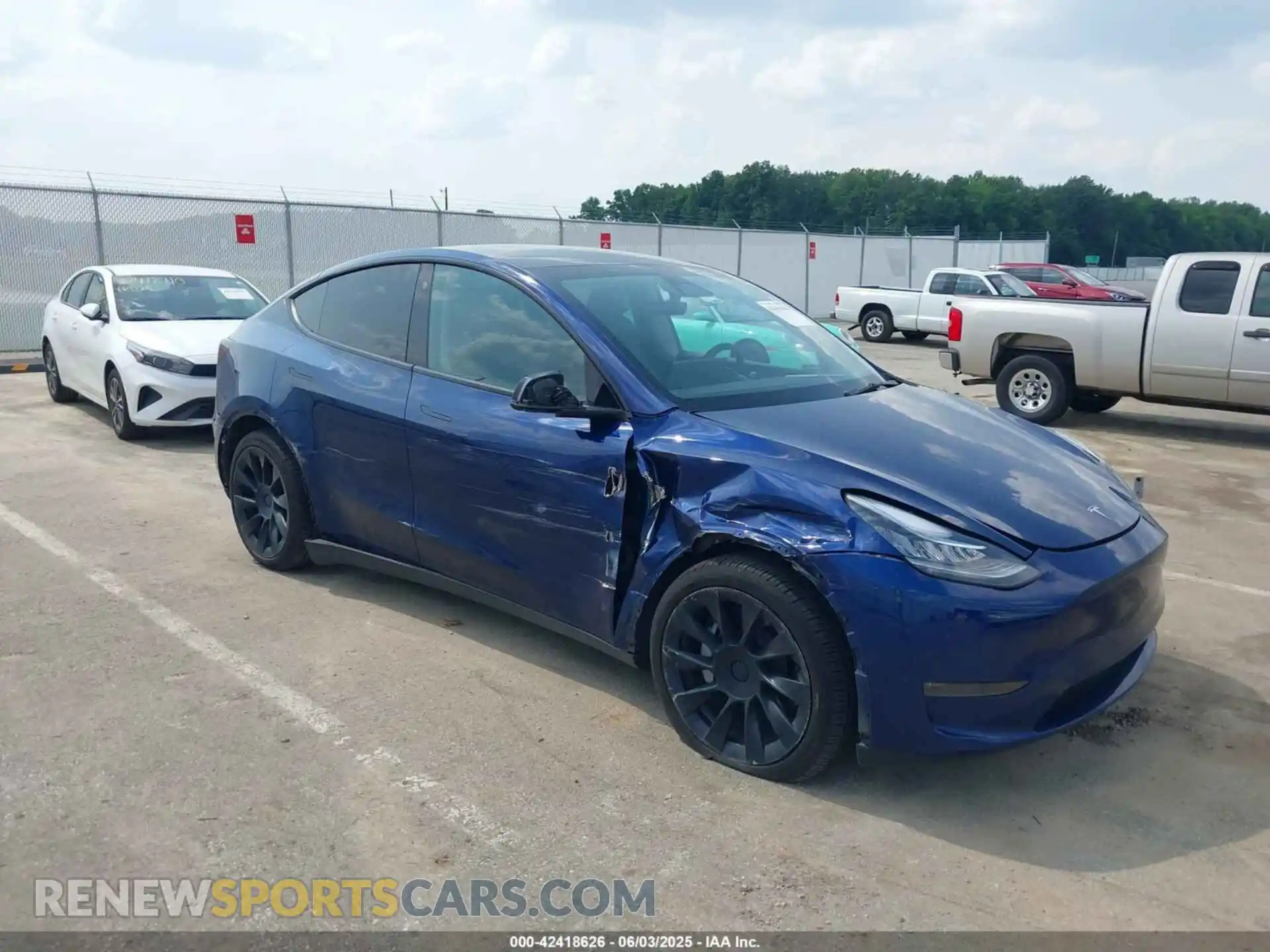 1 fotografías del automóvil dañado 7SAYGDEE3PA029417 TESLA MODEL Y 2023