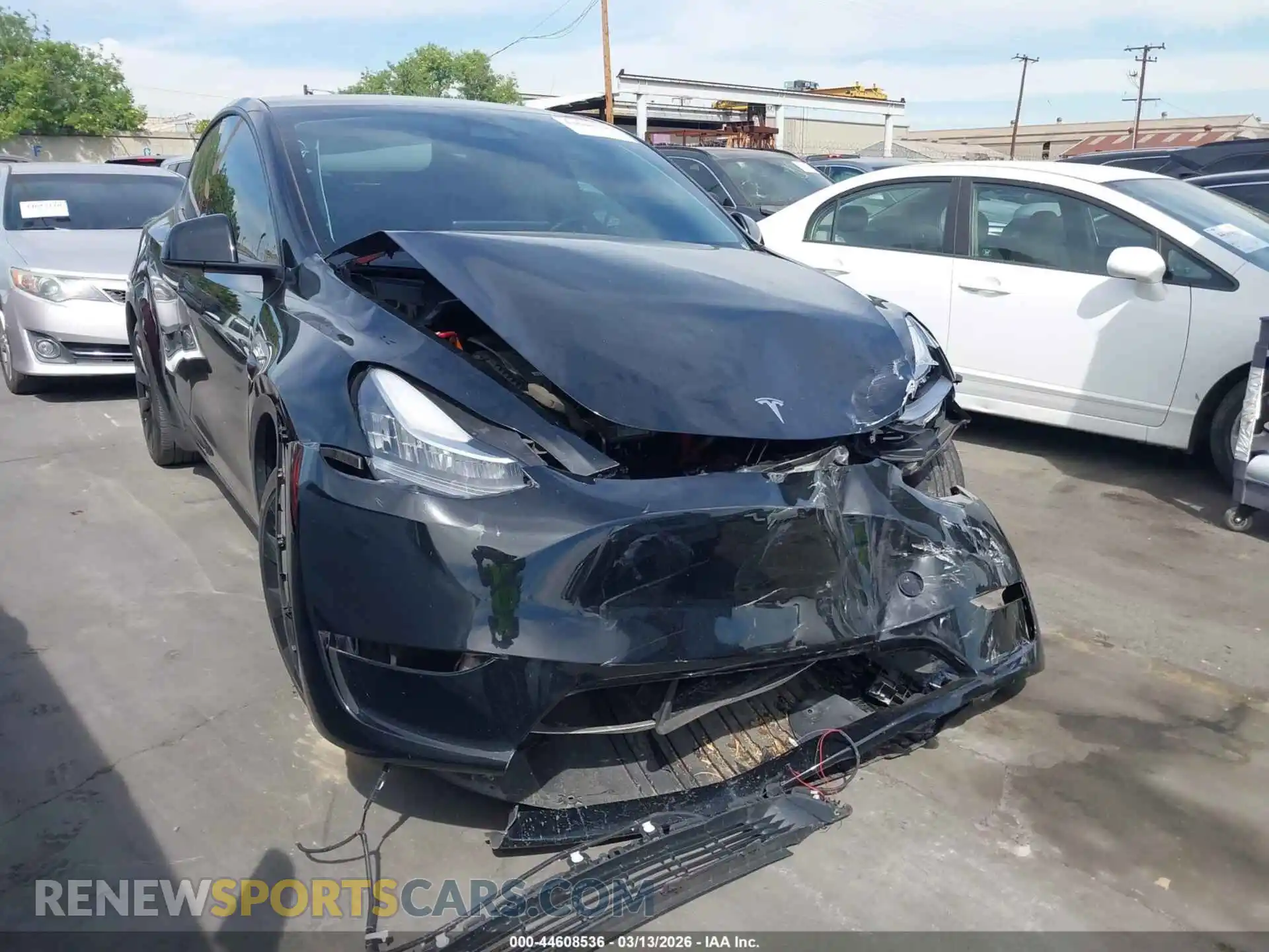 1 Photograph of a damaged car 7SAYGDEE3PA035251 TESLA MODEL Y 2023