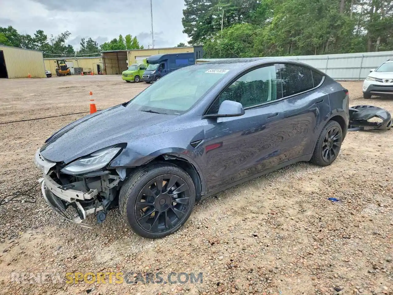 1 fotografías del automóvil dañado 7SAYGDEE3PA042930 TESLA MODEL Y 2023