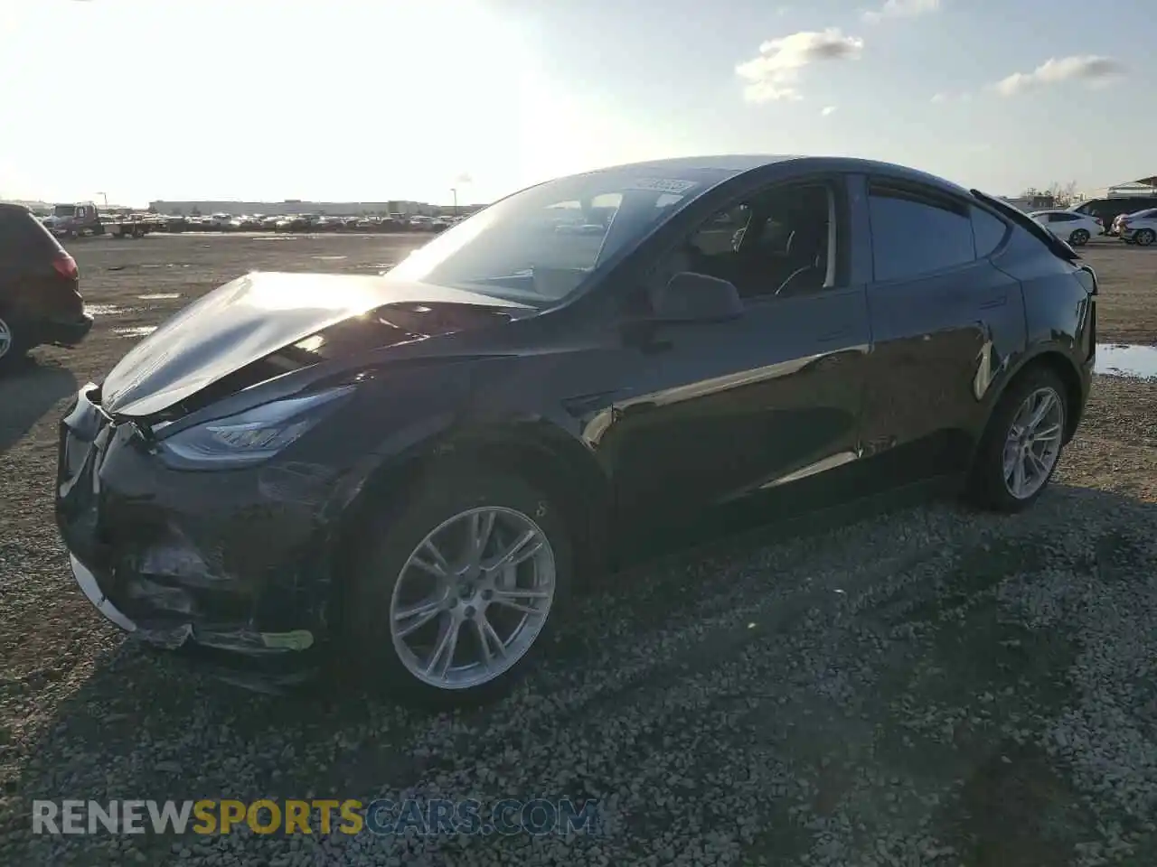 1 Photograph of a damaged car 7SAYGDEE3PA055810 TESLA MODEL Y 2023