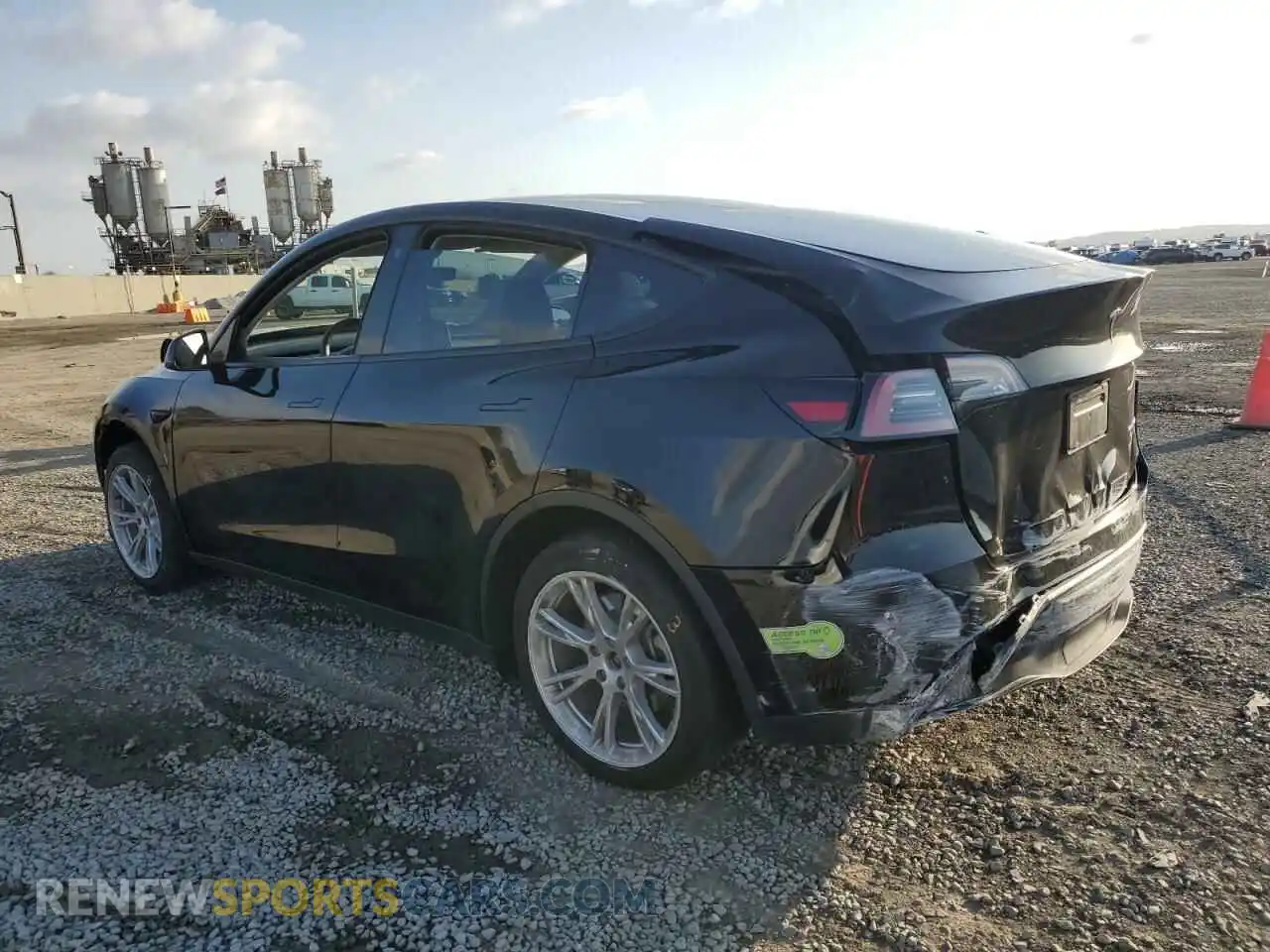 2 Photograph of a damaged car 7SAYGDEE3PA055810 TESLA MODEL Y 2023