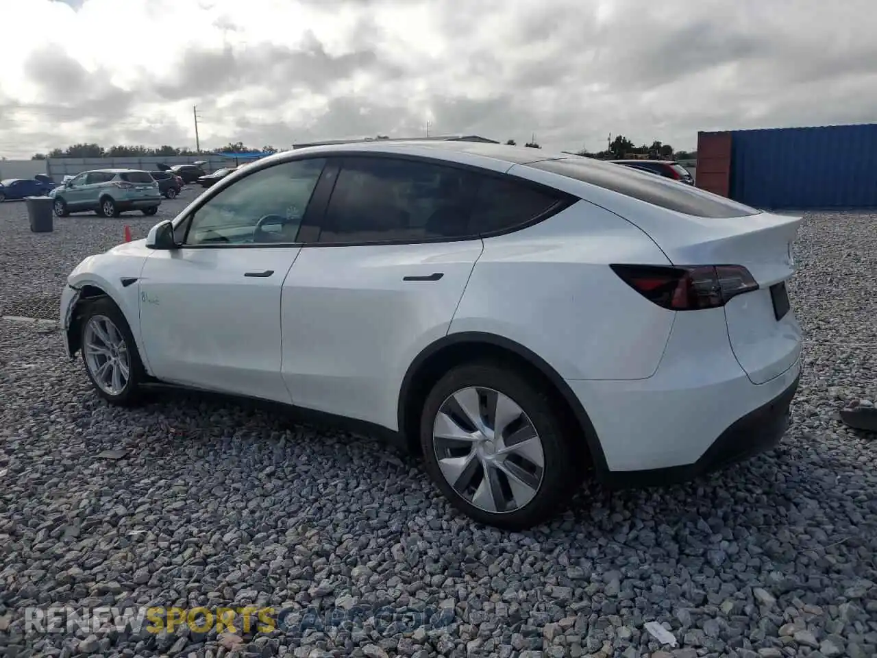 2 Photograph of a damaged car 7SAYGDEE3PA069402 TESLA MODEL Y 2023