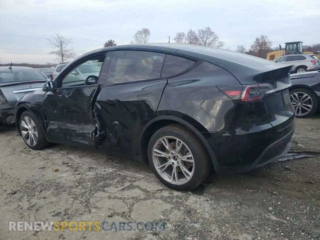 2 Photograph of a damaged car 7SAYGDEE3PA077113 TESLA MODEL Y 2023