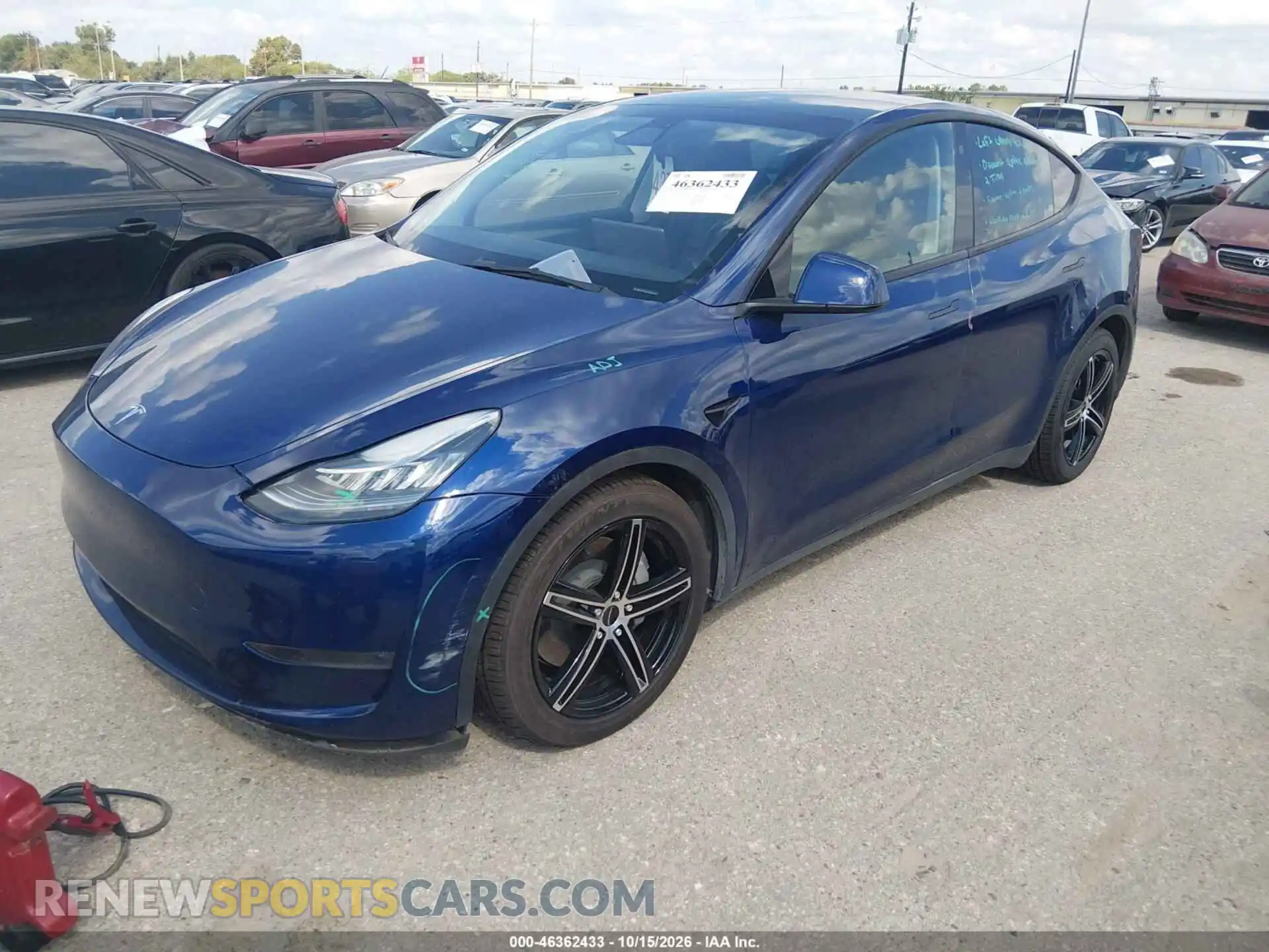 2 Photograph of a damaged car 7SAYGDEE3PA077242 TESLA MODEL Y 2023