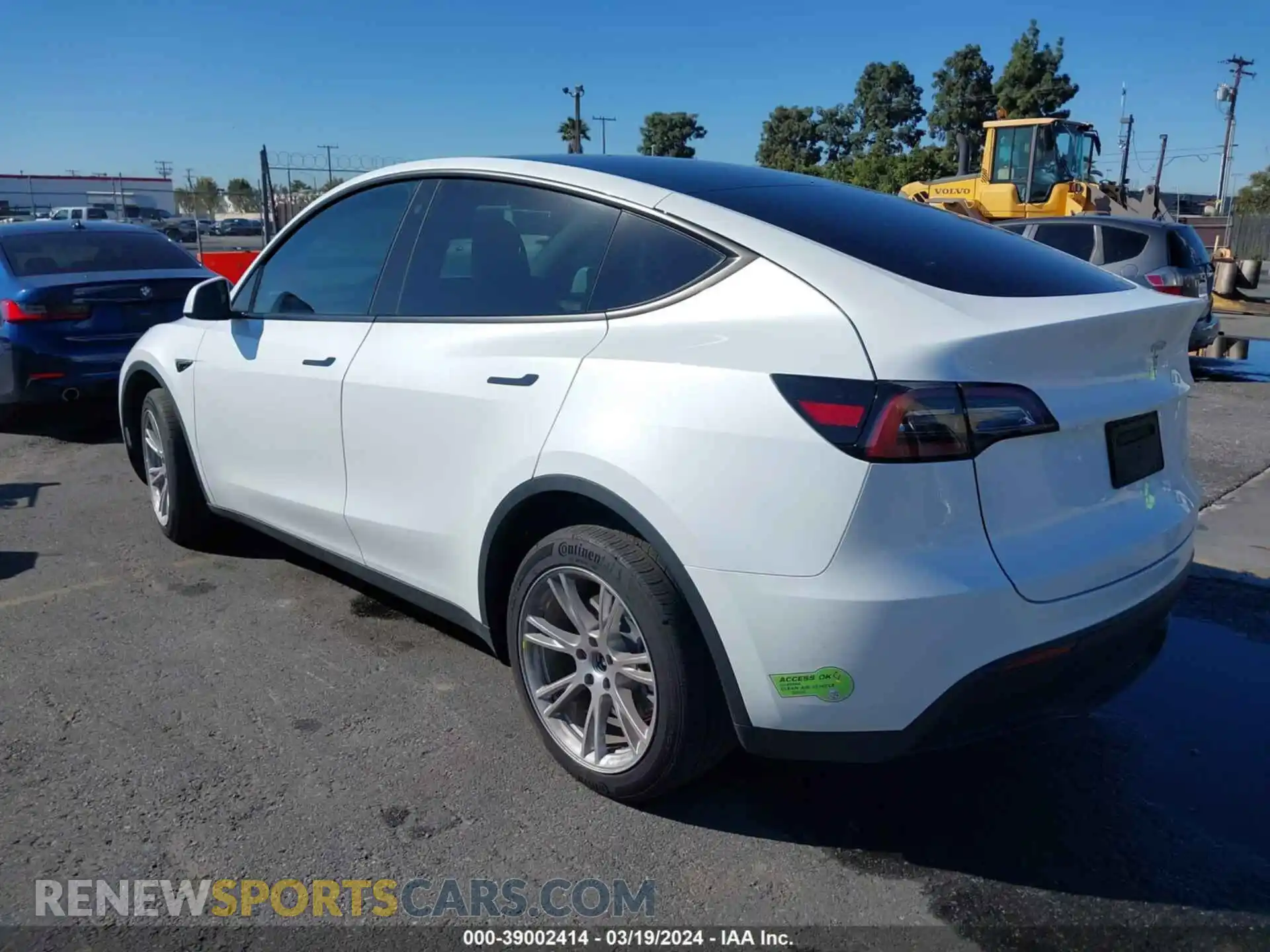 3 Фотография поврежденного автомобиля 7SAYGDEE3PA078293 TESLA MODEL Y 2023