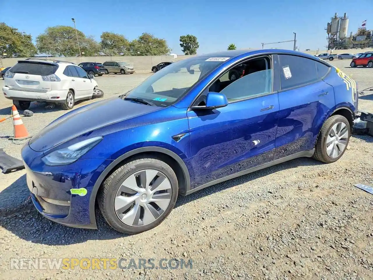 1 Photograph of a damaged car 7SAYGDEE3PA086541 TESLA MODEL Y 2023
