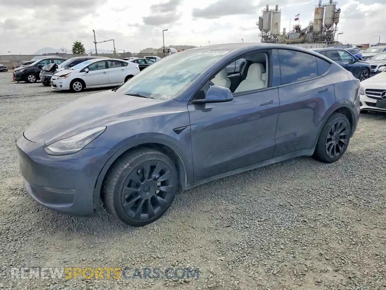 1 Photograph of a damaged car 7SAYGDEE3PA091447 TESLA MODEL Y 2023