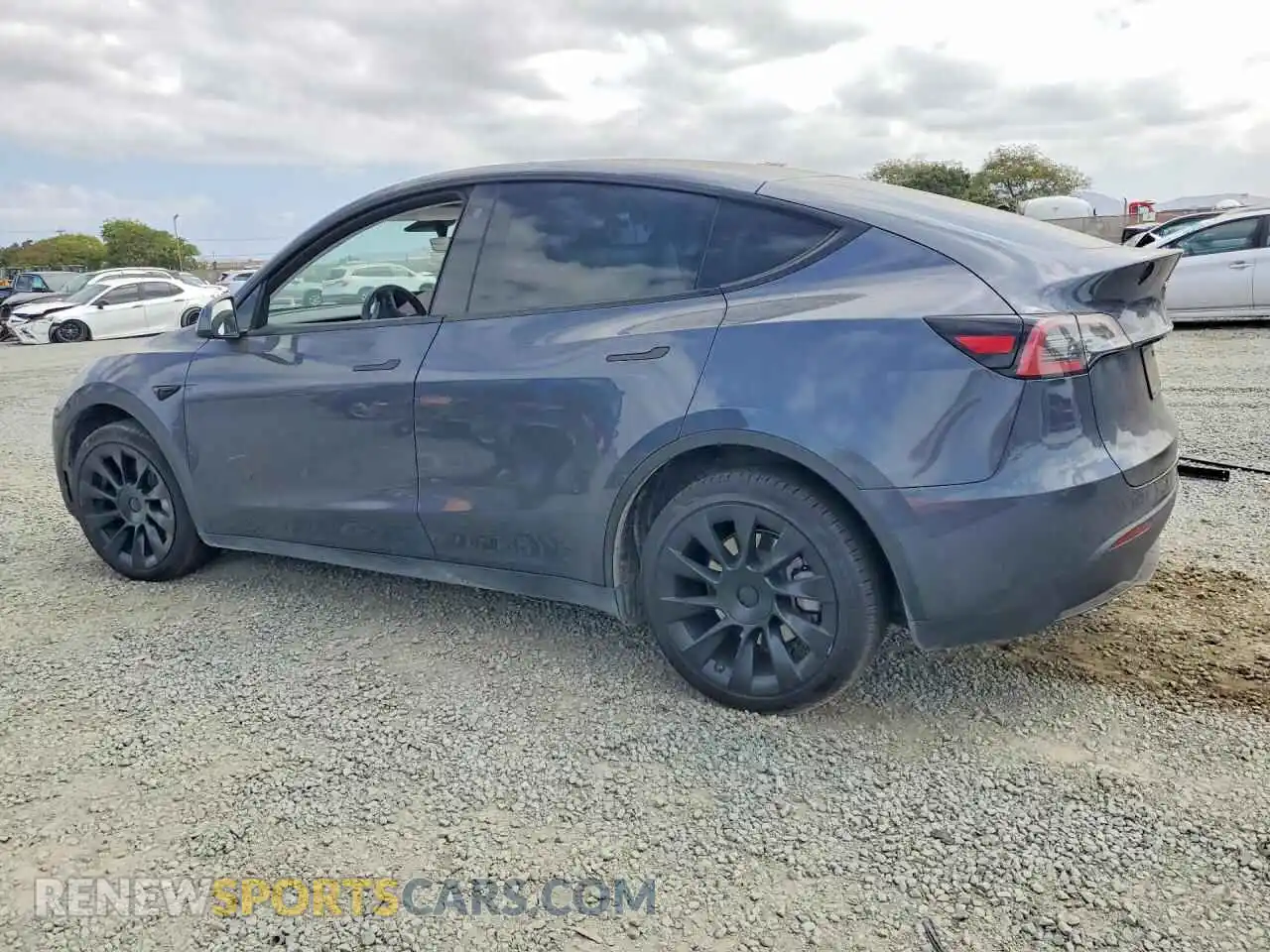 2 Photograph of a damaged car 7SAYGDEE3PA091447 TESLA MODEL Y 2023