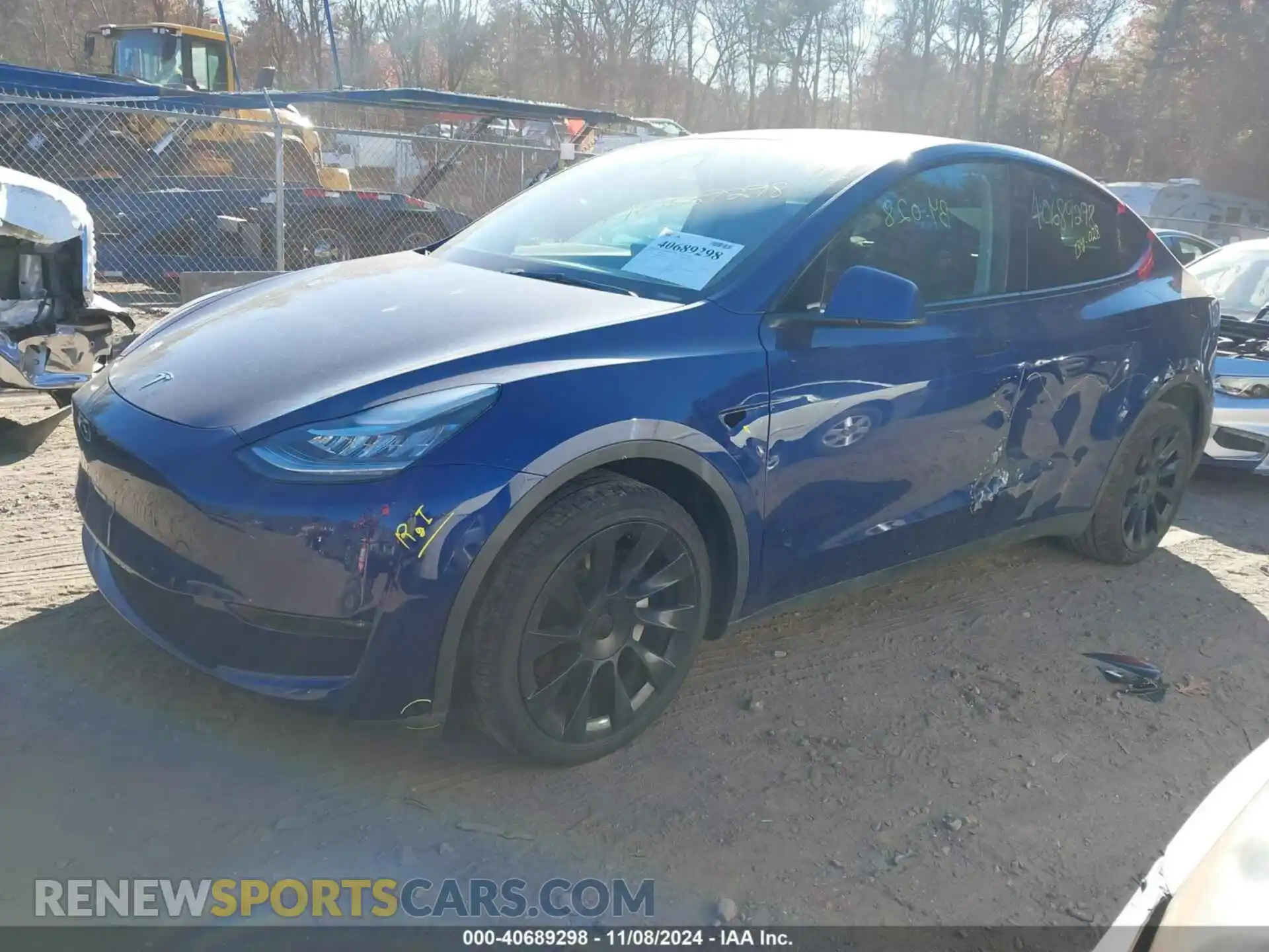 2 Photograph of a damaged car 7SAYGDEE3PA095028 TESLA MODEL Y 2023