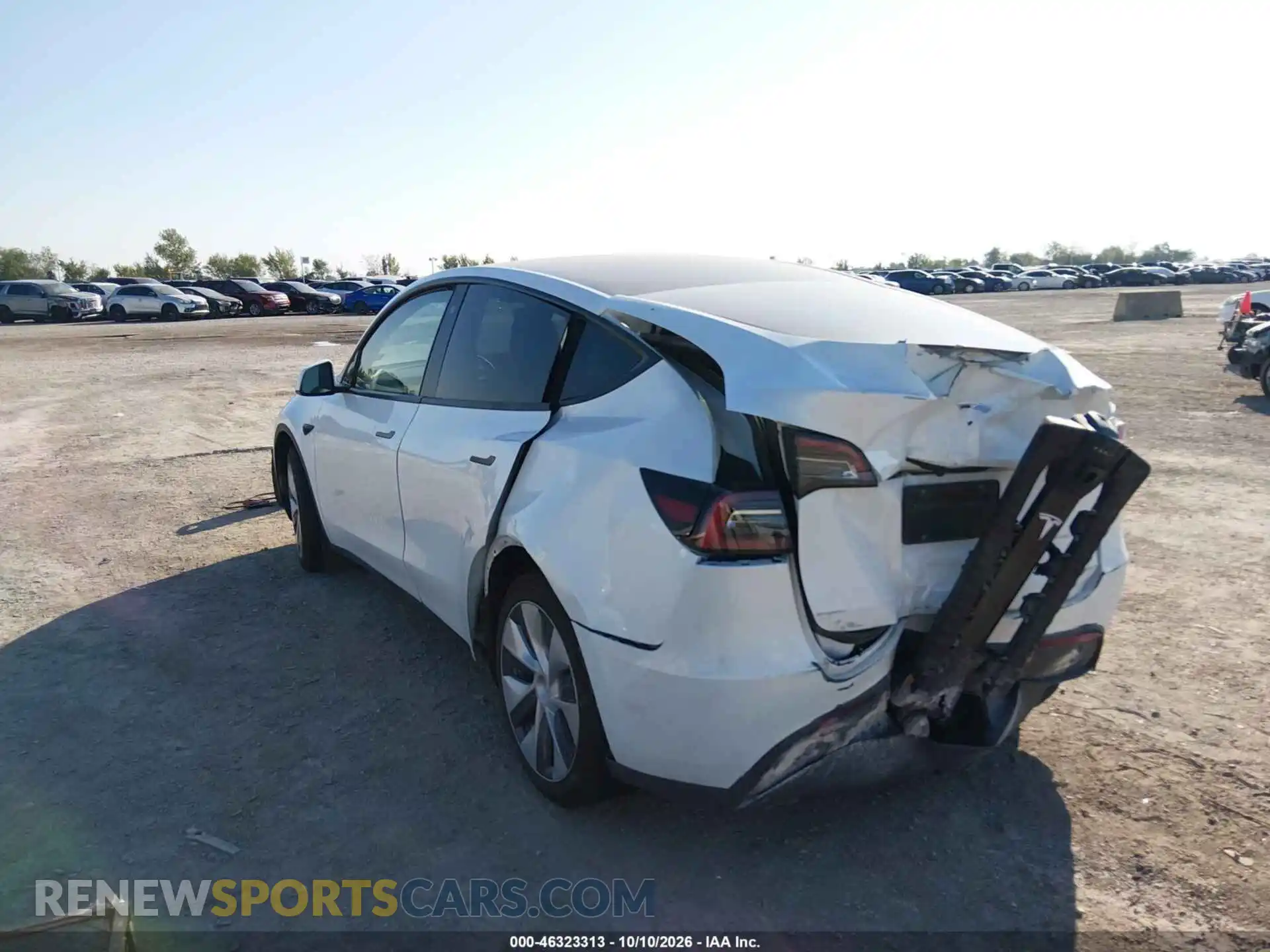 3 Photograph of a damaged car 7SAYGDEE3PA100048 TESLA MODEL Y 2023