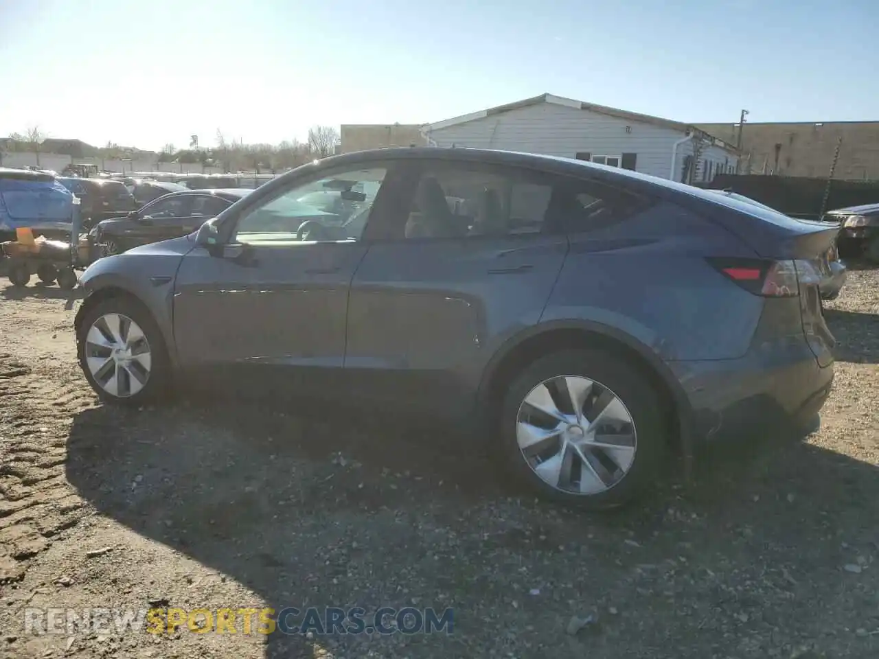 2 fotografías del automóvil dañado 7SAYGDEE3PA102060 TESLA MODEL Y 2023