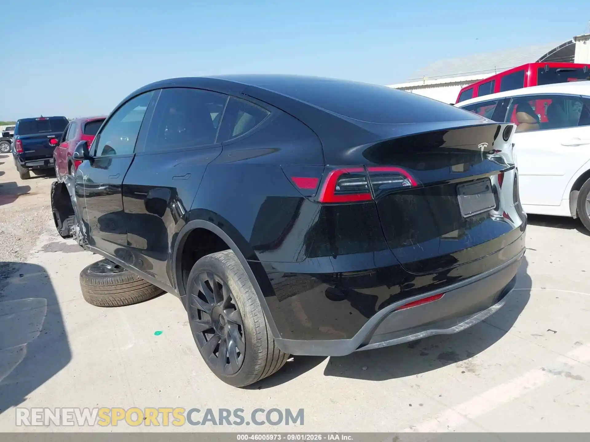 3 Photograph of a damaged car 7SAYGDEE3PA107999 TESLA MODEL Y 2023