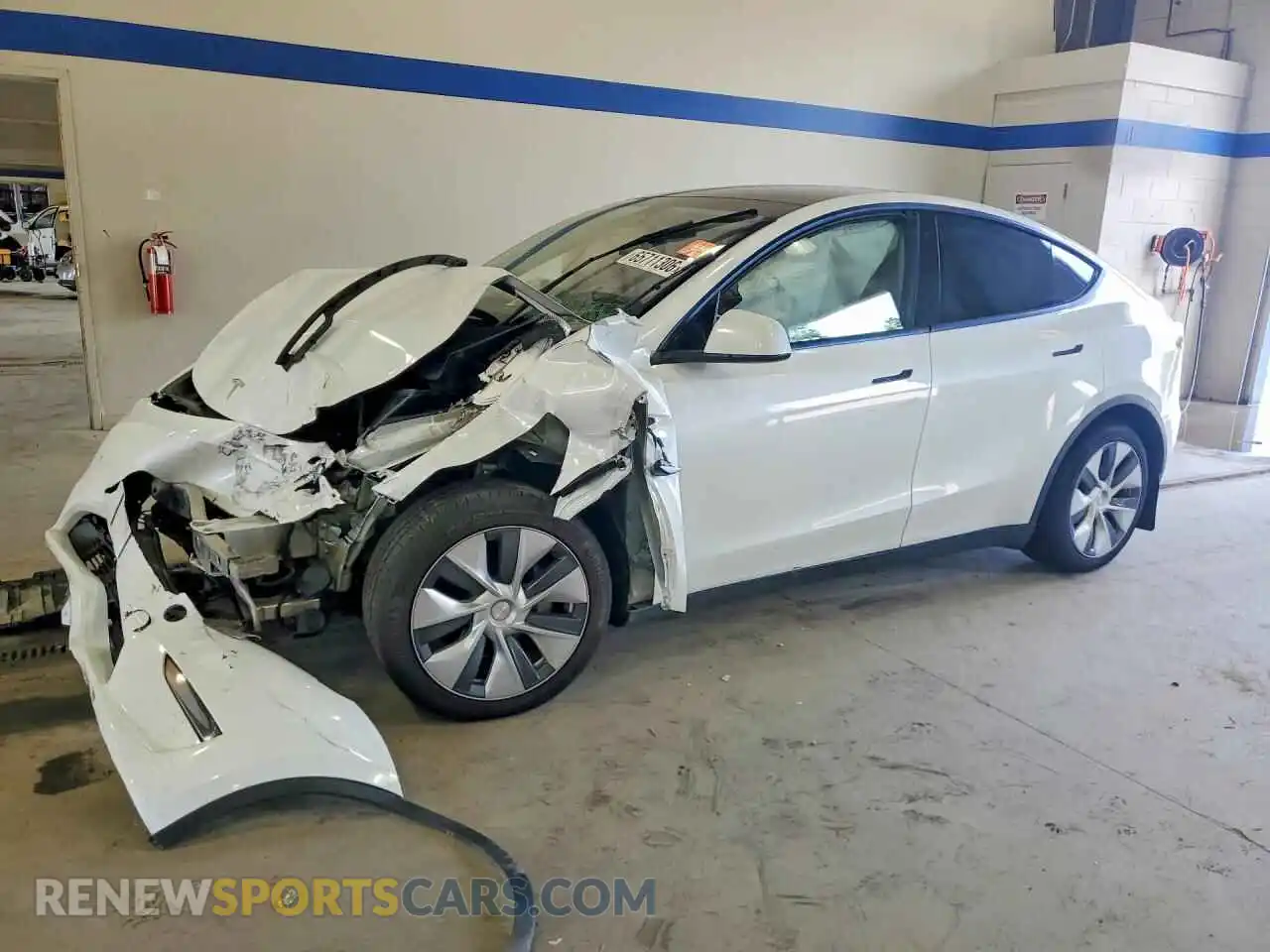 1 fotografías del automóvil dañado 7SAYGDEE3PA108389 TESLA MODEL Y 2023