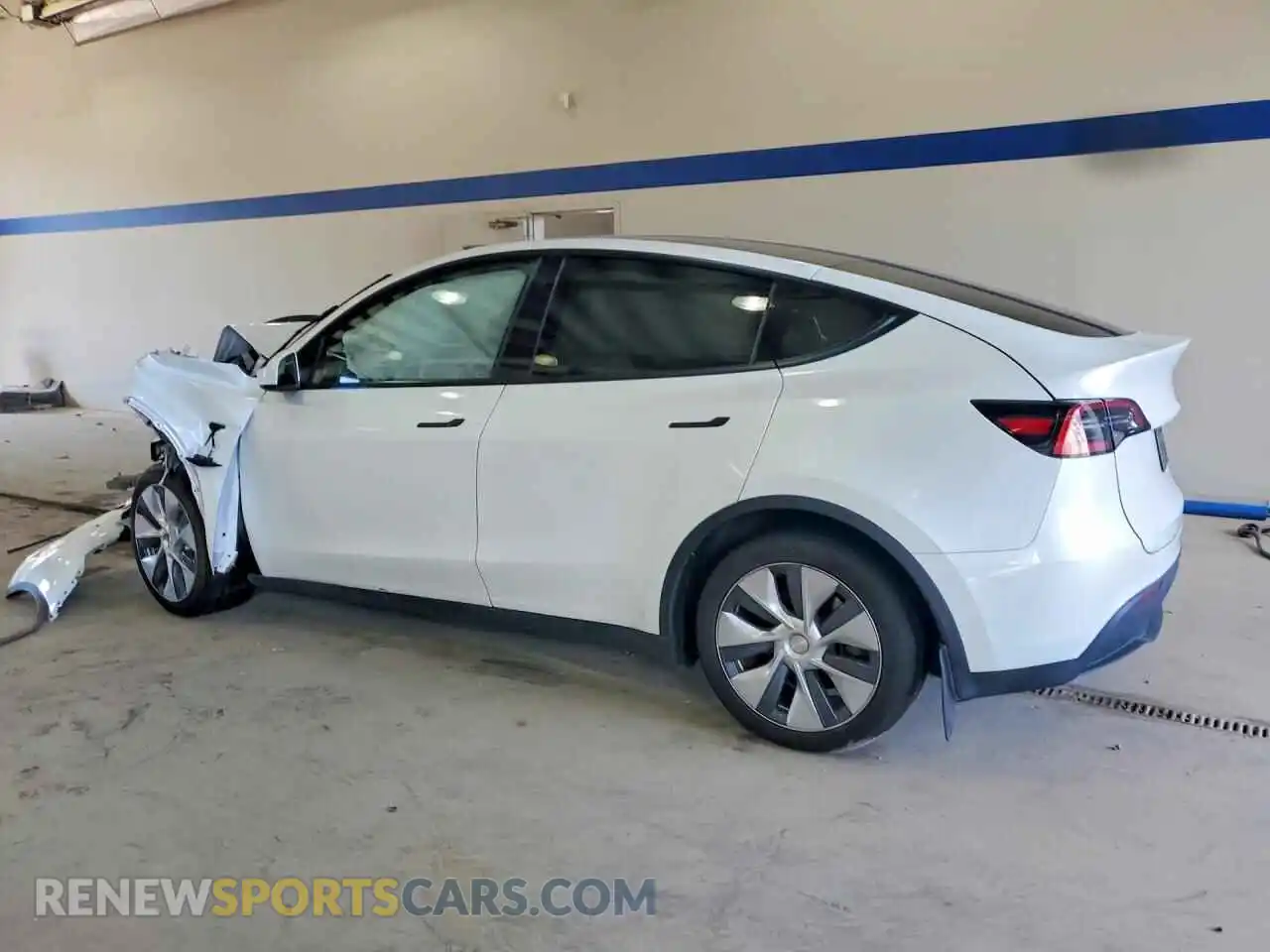 2 fotografías del automóvil dañado 7SAYGDEE3PA108389 TESLA MODEL Y 2023