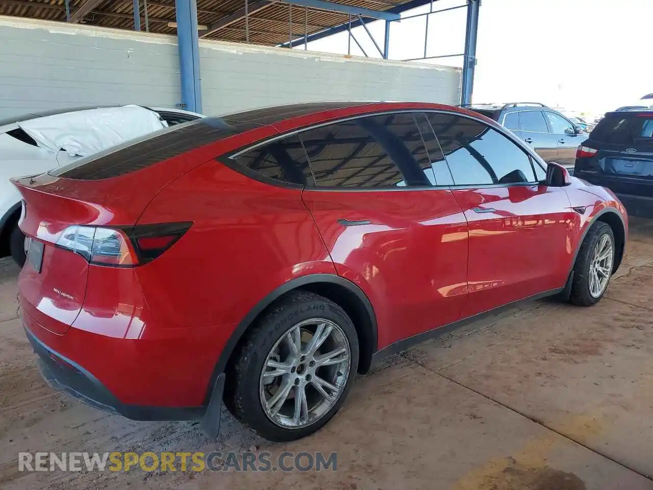 3 Photograph of a damaged car 7SAYGDEE3PA113334 TESLA MODEL Y 2023