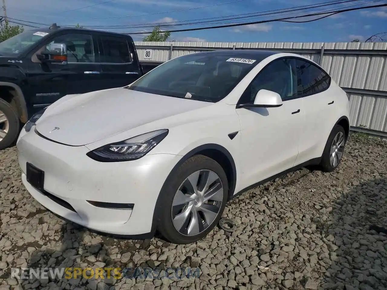 1 Photograph of a damaged car 7SAYGDEE3PA115519 TESLA MODEL Y 2023