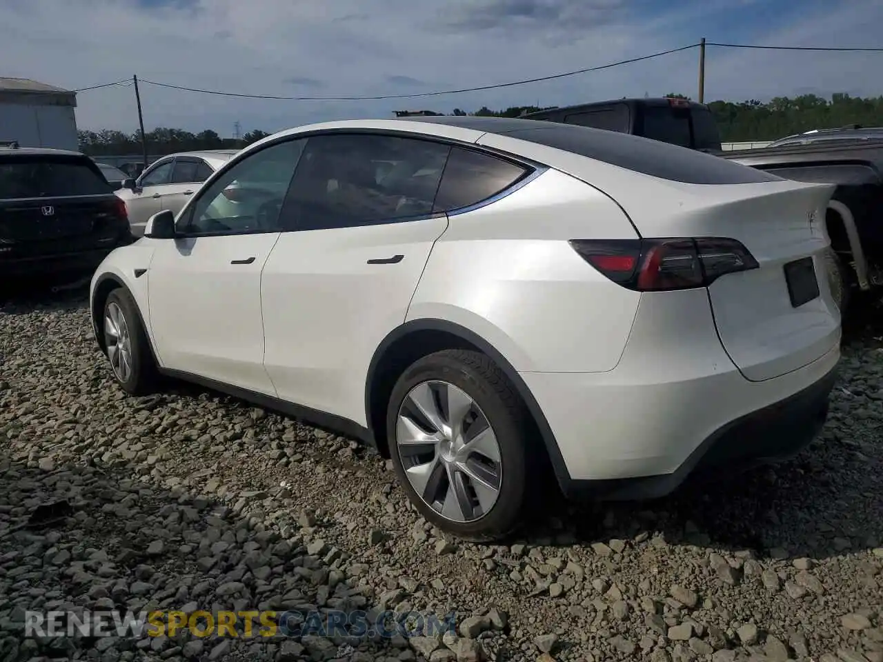 2 Photograph of a damaged car 7SAYGDEE3PA115519 TESLA MODEL Y 2023