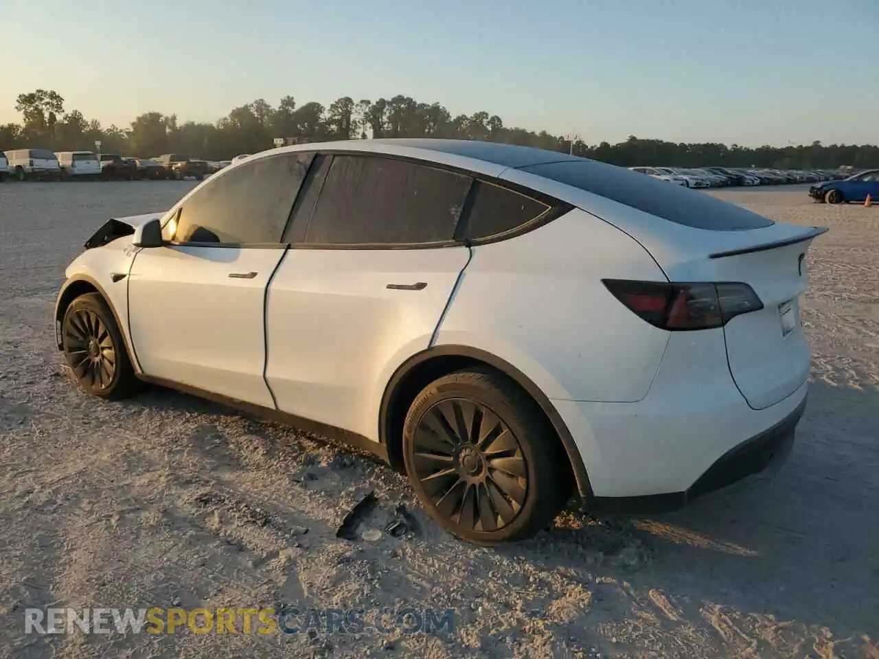 2 Photograph of a damaged car 7SAYGDEE3PA118307 TESLA MODEL Y 2023