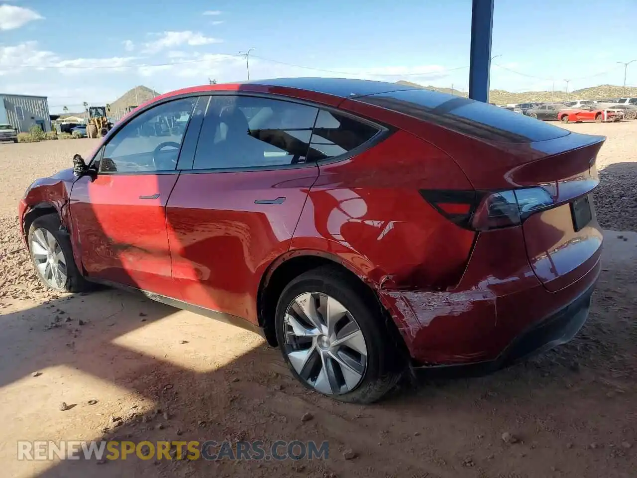 2 Photograph of a damaged car 7SAYGDEE3PA121157 TESLA MODEL Y 2023