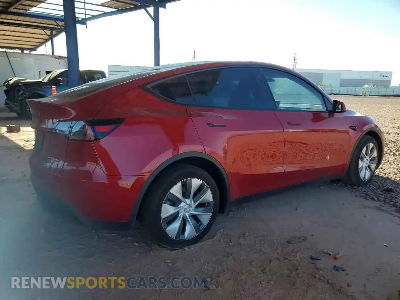 3 Photograph of a damaged car 7SAYGDEE3PA121157 TESLA MODEL Y 2023