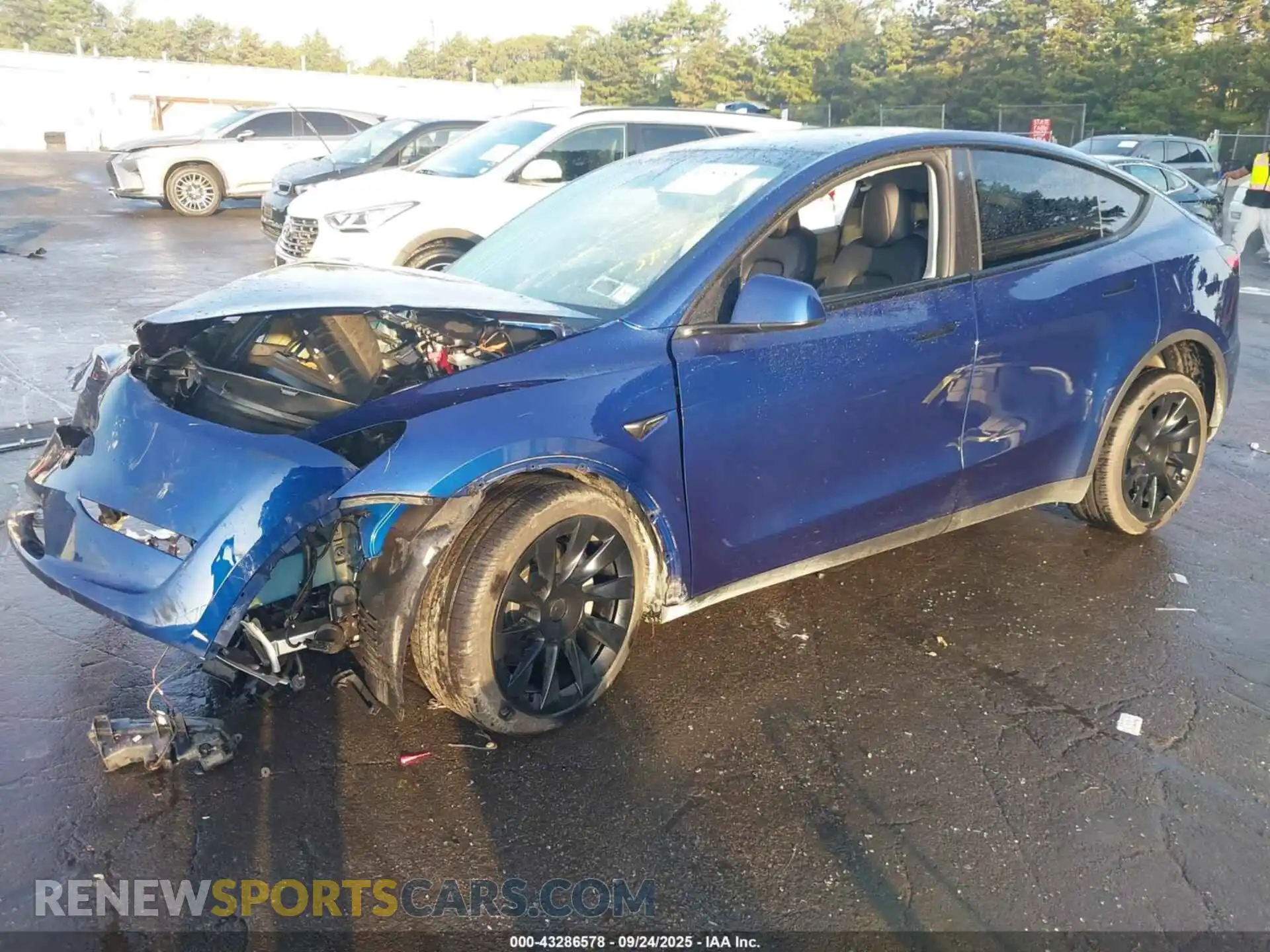 2 Photograph of a damaged car 7SAYGDEE3PA123457 TESLA MODEL Y 2023