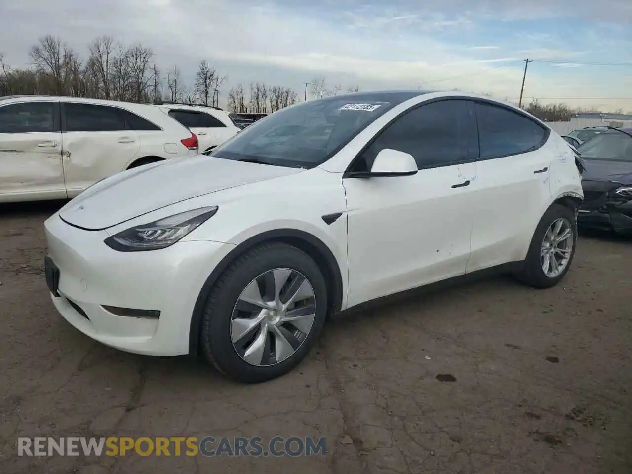 1 Photograph of a damaged car 7SAYGDEE3PA130988 TESLA MODEL Y 2023