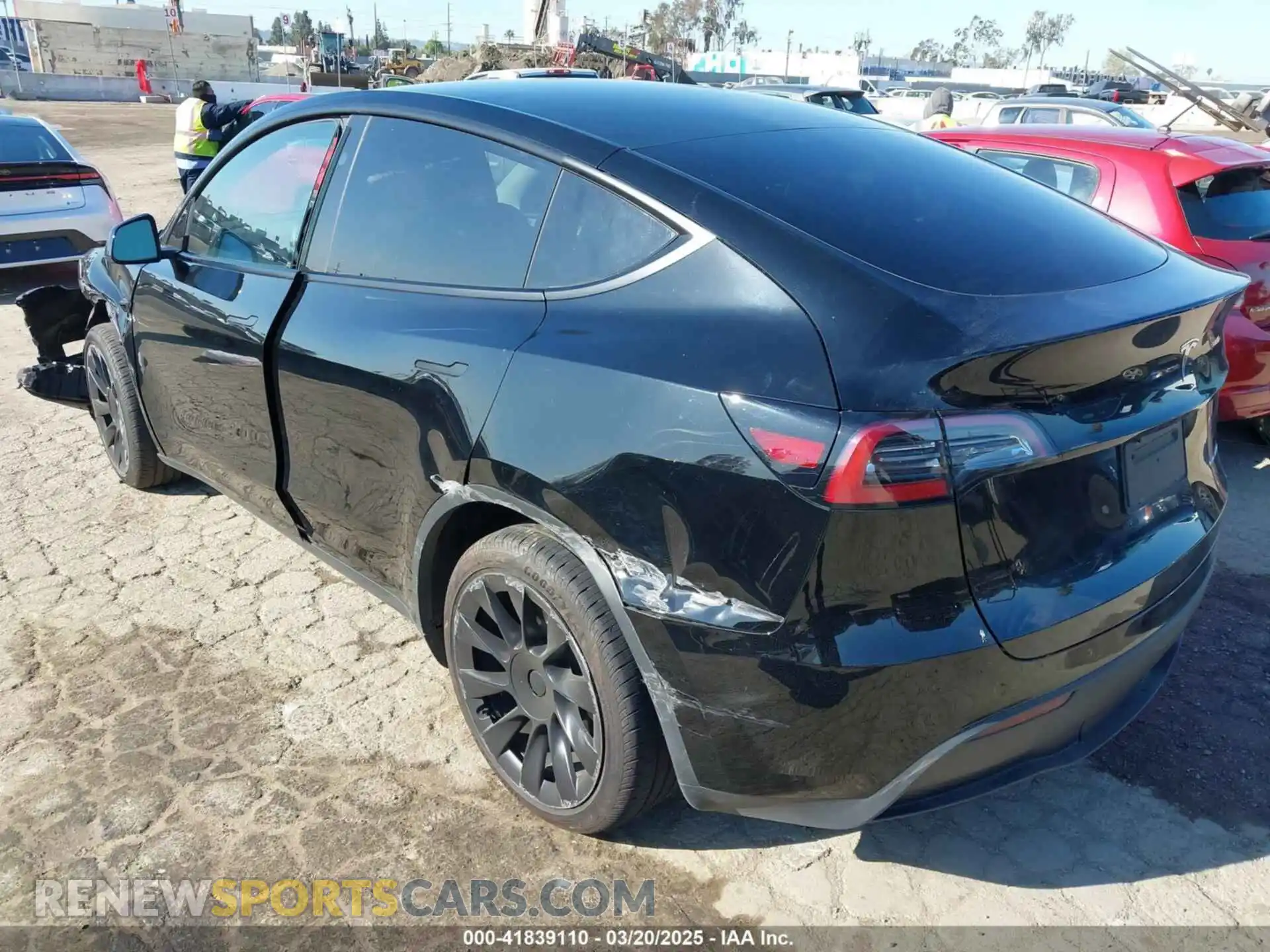 3 Photograph of a damaged car 7SAYGDEE3PA131056 TESLA MODEL Y 2023