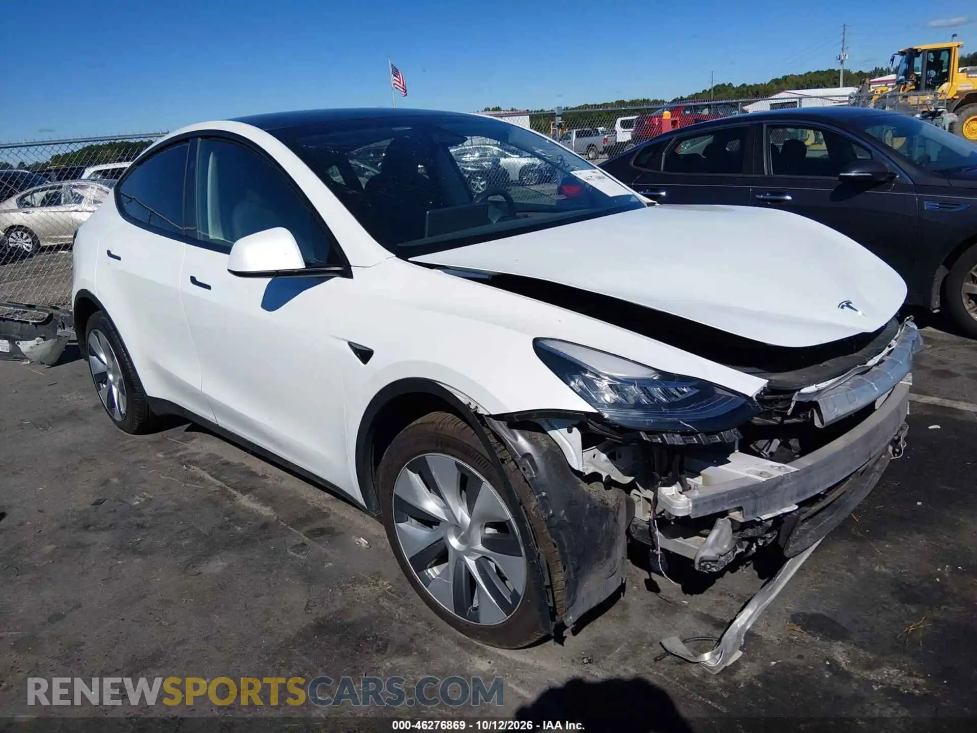 1 Photograph of a damaged car 7SAYGDEE3PA135267 TESLA MODEL Y 2023