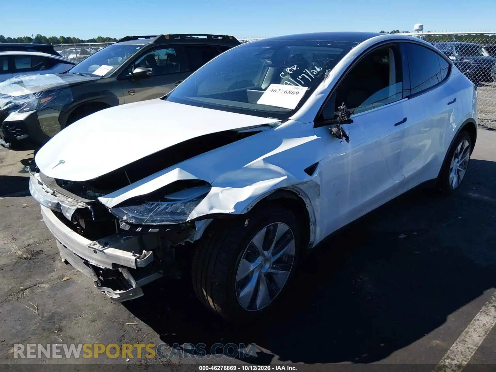 2 Photograph of a damaged car 7SAYGDEE3PA135267 TESLA MODEL Y 2023