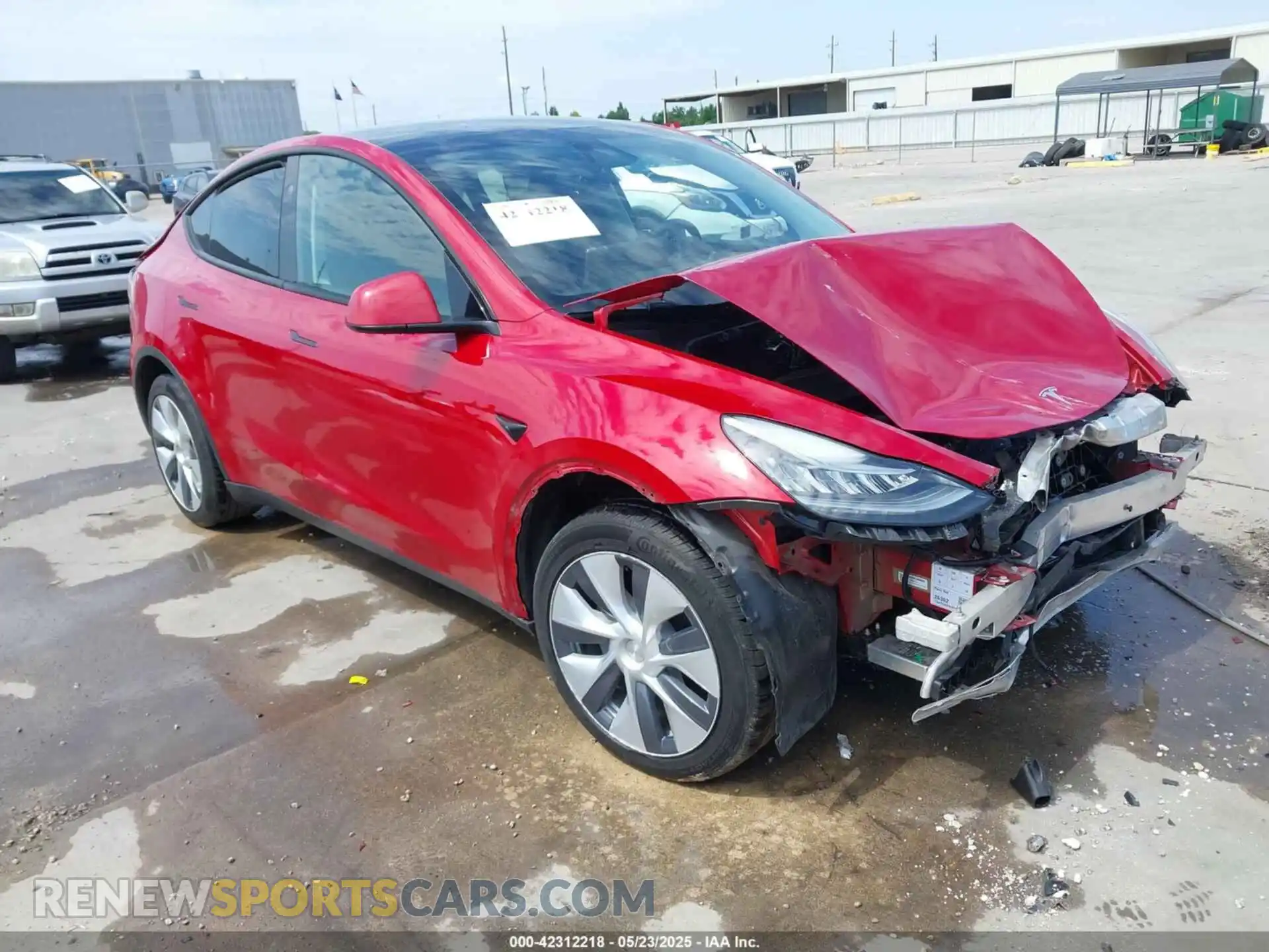 1 Photograph of a damaged car 7SAYGDEE3PA143353 TESLA MODEL Y 2023